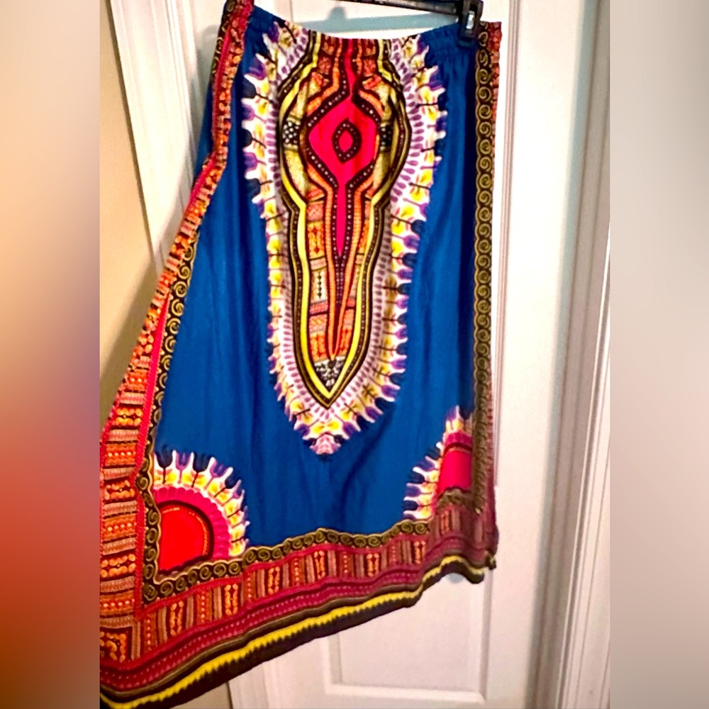 Ana & Rose Graphic Maxi Skirt Size 3X